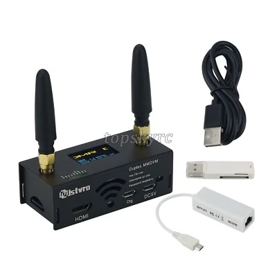 Duplex MMDVM Hotspot Station WiFi Digital Voice Modem P25 DMR w/ OLED Antenna tp - Image 1 of 4