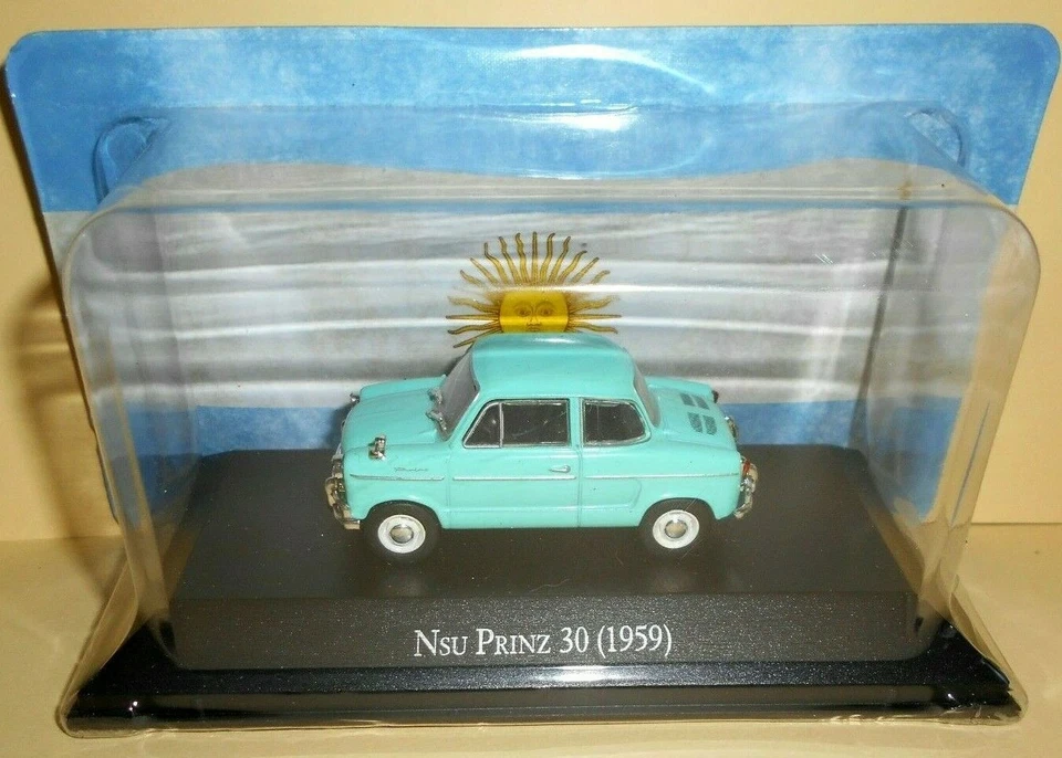 DIE CAST NSU PRINZ 30 (1959) - AUTOS INOLVIDABLES 1/43 SCAT D - Immagine 1 di 1