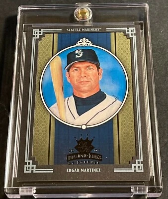 2005 Diamond Kings Framed Black #201 Edgar Martinez 23/25 MARINERS (012) - Image 1 of 2