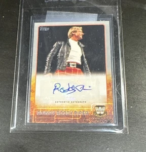 2015 Rowdy Roddy Piper Auto  Topps WWE/WWF Auto  Legend - Silver RARE - Picture 1 of 2