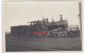 Tren en Terowie ANTIGUA POSTAL con foto real Australia del Sur por C.J. Hoffmann c1909 - Imagen 1 de 2