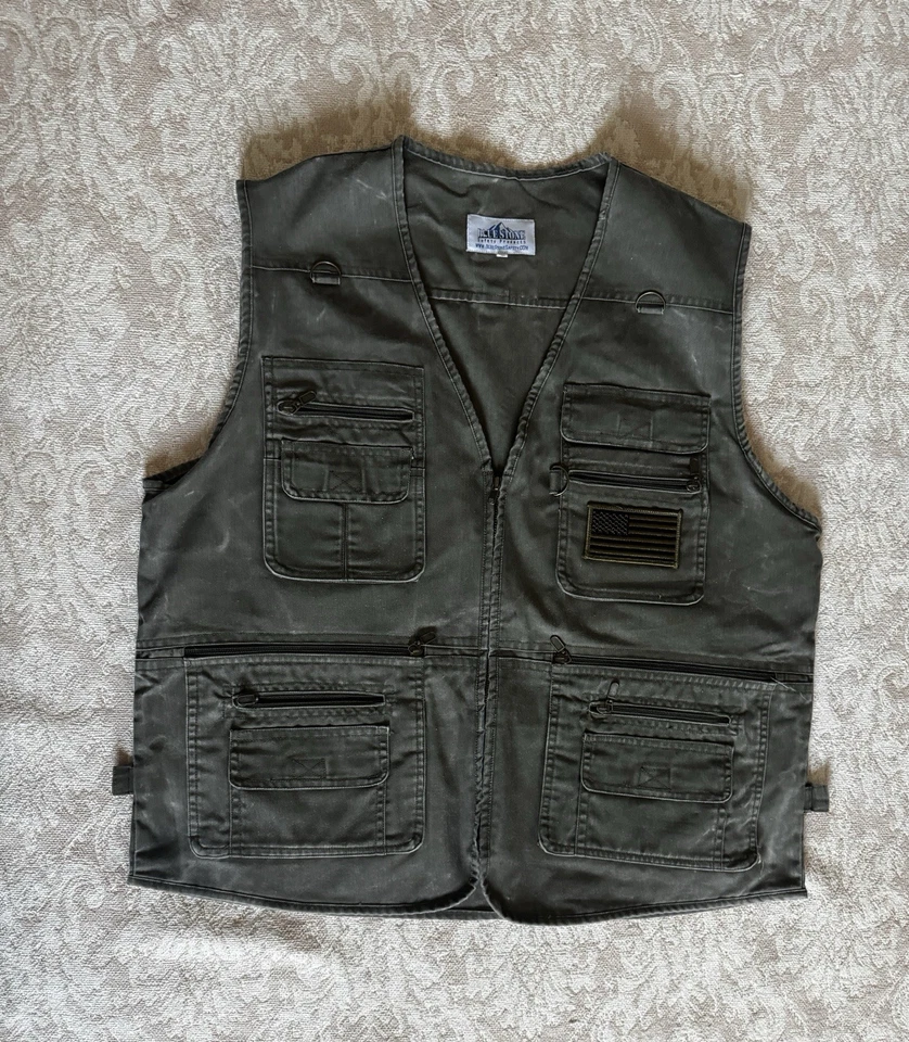 Blue Stone Tactical Reactor Zip Conceal Carry Hunting Pockets Safety Vest - Image 1 of 4