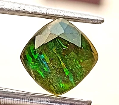 6.05 Ct Cushion Cut Natural Sphene Titanite IGL Gemstone Ideal for Jewelry 5DNC - Image 1 of 4