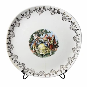 Iva Lure by Crooksville 8" Plates China Colonial Victorian USA LP & B-T Vintage - Picture 1 of 6