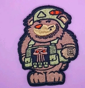 Parche de oso de engranaje táctico táctico 5,11, respaldo de gancho, estilo 92078 - Imagen 1 de 6
