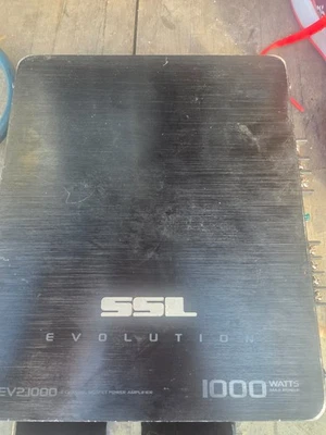 Amplificador de potência SSL EV2.1000 2 CANAIS 1000 Watt - Testado Excelente - Imagem 1 de 3
