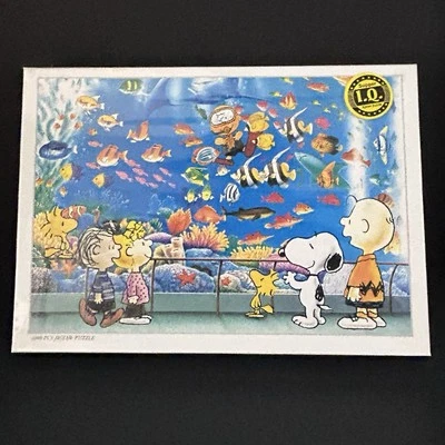Rompecabezas Snoopy 1000 piezas Cena I.Q. Peces de acuario #10-325 75 x 50 cm Foto 1 de 4