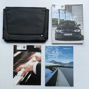BMW 1 SERIES OWNERS MANUAL HANDBOOK 2009 PRINT - WALLET PACK 2007 - 2010 - Picture 1 of 12