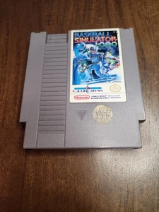 Baseball Simulator 1000 (Nintendo Entertainment System, NES ) Cart ☆Tested☆ - Picture 1 of 2