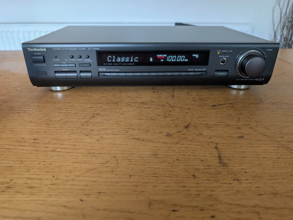 Sintonizador Technics ST-GT650 FM/AM RDS muy buen estado probado Foto 1 de 4