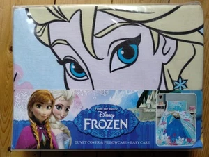 Disney Frozen Anna And Elsa Single Duvet Set New In Packaging - Picture 1 of 2