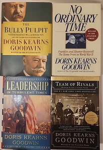 Doris Kearns Goodwin 4 Book Lot BULLY PULPIT Leadership TEAM OF RIVALS Ordinary - Picture 1 of 5