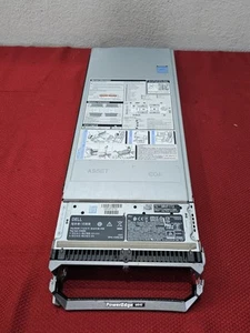 Serveur lame Barebones Dell PowerEdge M640 2x dissipateurs thermiques FCLGA3647 SANS CPU SANS RAM - Photo 1/11