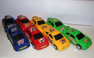 NEW: Eight Sporty Race Toy Cars, 4 Colors, 2 Designs - Picture 1 of 11