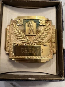 Vintage 1958 Baseball Champs Belt Buckle - Picture 1 of 3