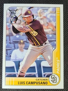 2021 Topps Big League Luis Campusano Rookie RC #165 Padres - Picture 1 of 3