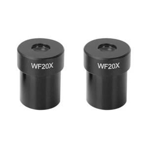 WF20X Microscope Eyepiece Biological Stereo Microscope Accessory 23.2mm 2PCS/LOT - Picture 1 of 1