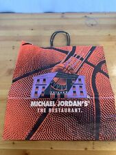 Vtg Michael Jordan's Original Chicago Restaurant Paper Carry Out Shopping Bag