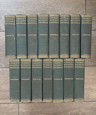 Works of Charles Dickens 15 Vol. Set A. L. Burt, Publisher - Image 1 of 4