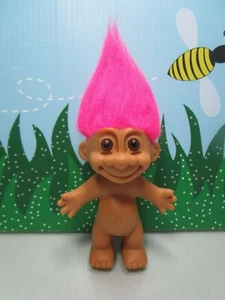 Troll nudo dai capelli rosa - Bambola Russ Troll 5" - NUOVA IN BORSA ORIGINALE - Foto 1 di 6