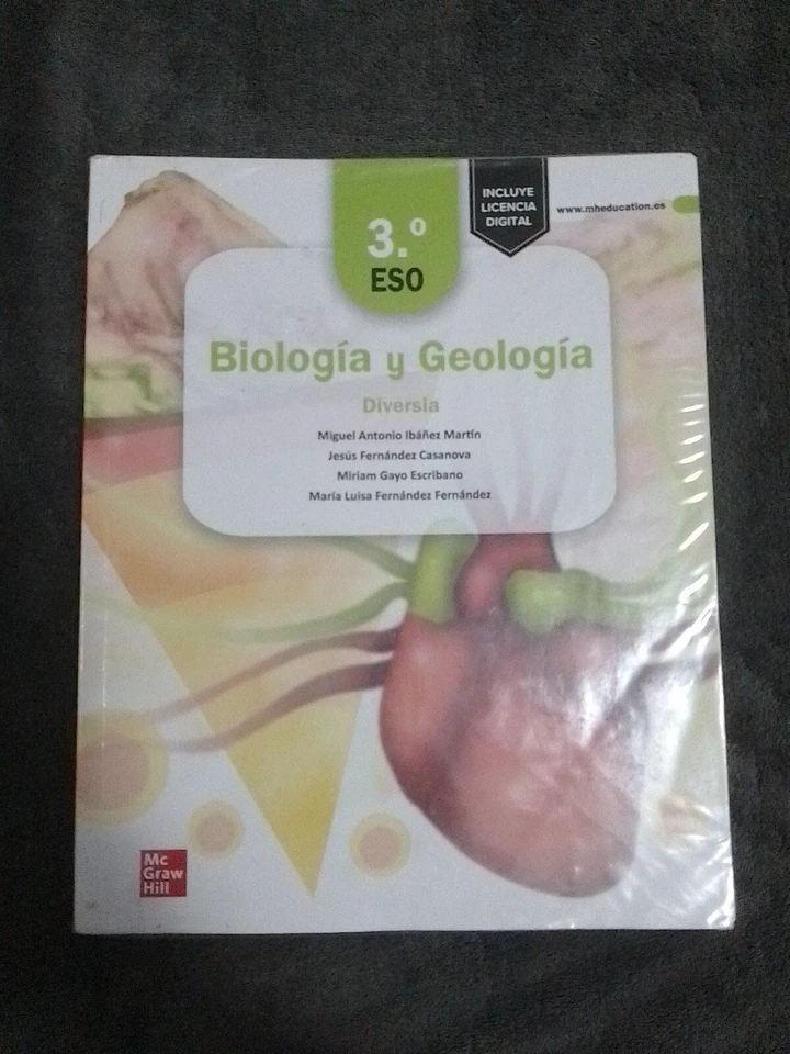 Libro Biología y geología MC Graw Hill 3 ESO - Imagen 1 de 4