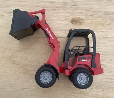 BRUDER SCHAFFER Escala 1:16 Cargador Compacto con Ruedas Pala Desmontable Modelo Juguete Foto 1 de 4