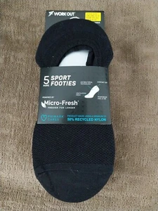 Primark Ladies 5 Pairs Invisible Socks Sports Footsie Footies Low Cut Socks - Picture 1 of 6
