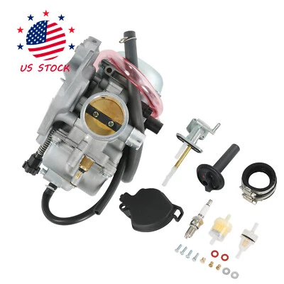 Carburador nuevo para 2002 03 04 05 06 2007 Suzuki Vinson 500 LTF500F LTA500F Foto 1 de 4