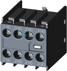 Siemens 3RH2911-1HA3 Siemens, 3RH Series, Auxiliary Switch, Snap On Mount, 10 A - Picture 1 of 2