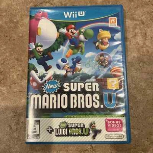 Super Mario Bros. U with New Super Luigi U. (Nintendo Wii U) - NM - No Manual - Picture 1 of 4