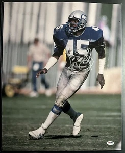 Ken Easley Signed Seattle Seahawks 16 X 20 Photo NFL PSA COA READ Description - Picture 1 of 4