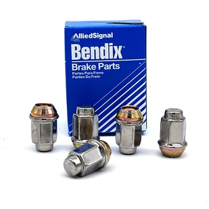5 Pack Bendix 142219 Wheel Lug Nuts New Old Stock Cone/Taper Seat - Picture 1 of 4