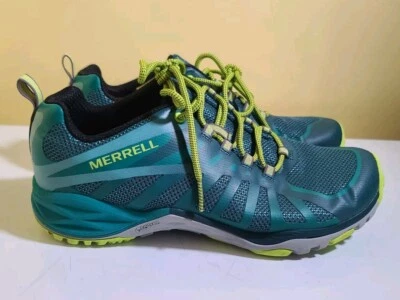 Merrell Siren Edge J41318 Senderismo Zapatos para Correr Tenis Verdes Para Mujer Talla 9 Foto 1 de 4
