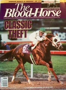 1999 Blood Horse Racing magazine Breeders Cup Cat Thief Daylami Forestry NML - Picture 1 of 1