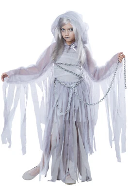 Brand New Haunted Beauty Ghost Spirit Girls Child Costume - Image 1 of 2