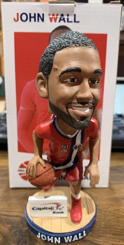 Washington Wizards John Wall SGA Bobblehead Capital One NBA NIB Cover
