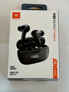 NUEVOS AURICULARES INALÁMBRICOS JBL VIBE BEAM AJUSTE PERFECTO COLOR: NEGRO ENVÍO RÁPIDO - Imagen 1 de 3