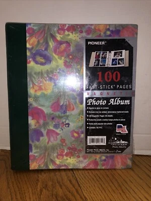 Álbum de fotos Pioneer, 100 páginas magnéticas autoadhesivas. Jardín de rosas, ¡sellado! Foto 1 de 4