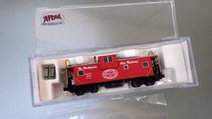N-Scale Atlas SSE-904 EV Caboose Car SP&S Spokane Portland Seattle n Box MTL New - Picture 1 of 4
