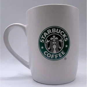 Taza blanca alta con logotipo de sirena clásica de Starbucks - 2009 - Imagen 1 de 5