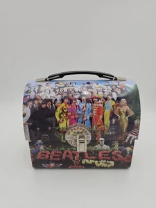 Beatles Sgt Peppers Dome Lunchbox Tin Metal 2008 School Collector - Picture 1 of 6
