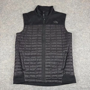 Chaleco The North Face Thermoball Flash Bolsillos con Cremallera Completa Acolchado Negro Para Hombres Pequeño S - Imagen 1 de 13