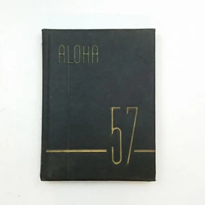 YEARBOOK 1957 Aloha Western Maryland College Westminster Maryland - Picture 1 of 2