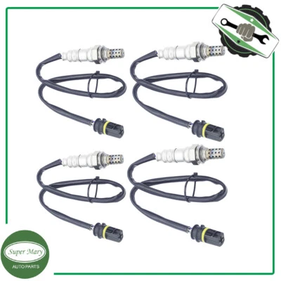 4 Oxygen Sensor for 2001 2002 2003 04-2006 Mercedes-Benz S500 5.0L Up+Downstream - Image 1 of 4