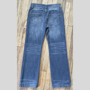 size 18 Youth Boys Company 81 classic Straight Leg Distressed Jeans 100%Cotton - Picture 1 of 4
