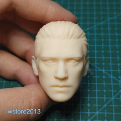 Cabeza de samurai 1:6 Takeshi Kaneshiro esculpida tallada para cuerpo de figura de acción masculina de 12" Foto 1 de 4