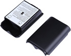 2x Black Battery Pack Cover Shell Case Kit For Xbox 360 Wireless Controller (bla