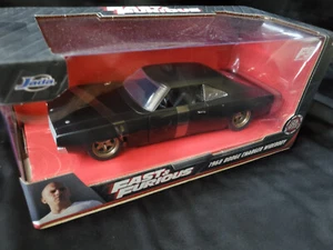1968 DODGE CHARGER WIDEBODY Black Matte 1:24 Jada Toys Fast & Furious F9 2021 - Picture 1 of 4