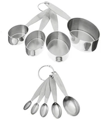 Cuisipro Stainless Steel Measuring Cup and Spoon Set - Image 1 of 4