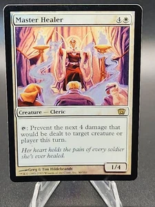 Master Healer FOIL 8th Edition PLD White Rare MAGIC GATHERING CARD LP - Picture 1 of 2